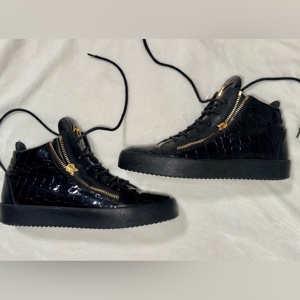 Giuseppe Zanotti Men's Kriss Mid Top Sneakers